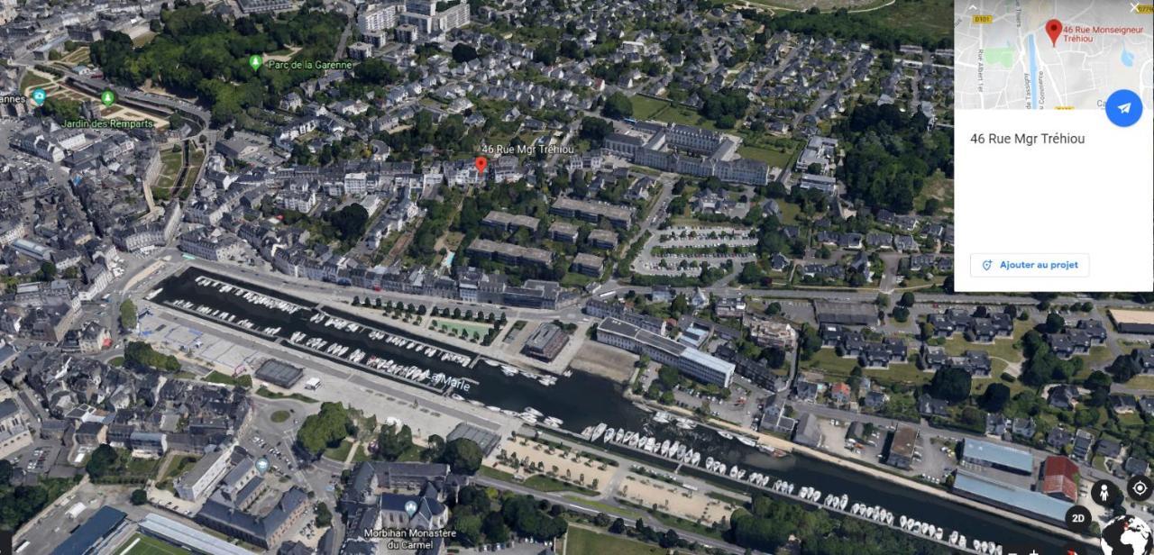 Du Mann Petite Maison Jardin A 100M Du Port De Vannes Avec Parking Kültér fotó